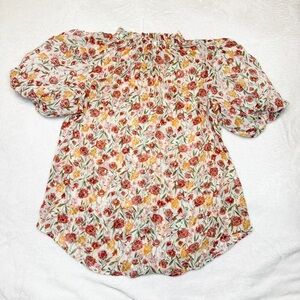 Floral Print Women's Blouse